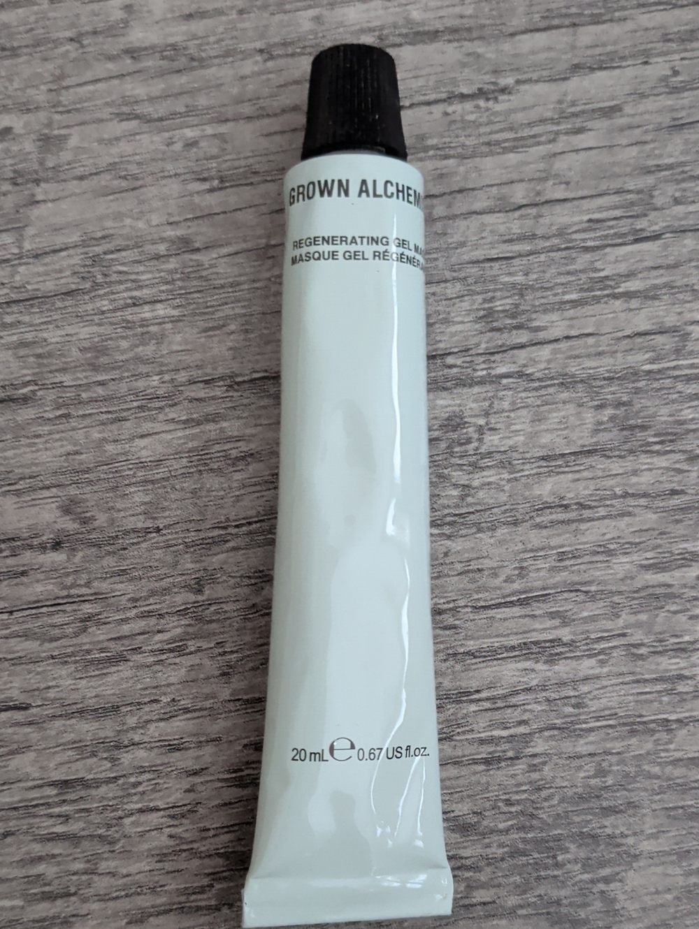 Grown Alchemist Mint Green Regenerating Gel Mask Tube
